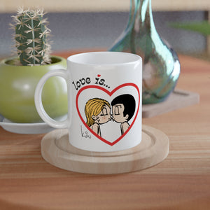 LOVE IS... ...A KISS MUG