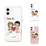Load image into Gallery viewer, LOVE IS... A GIFT PHONE CASE
