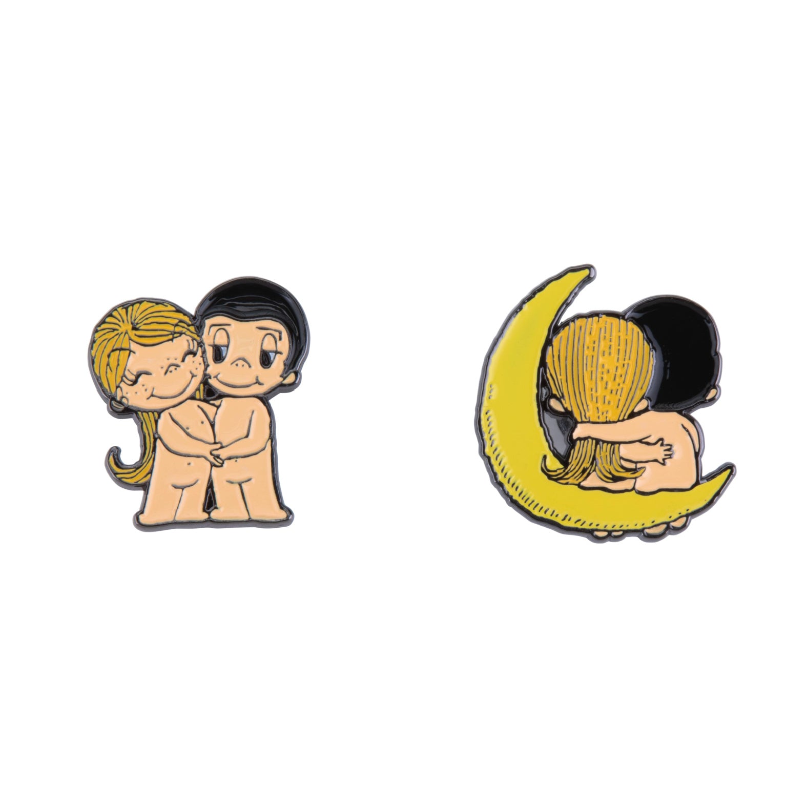 SET OF 2 LIMITED EDITION PIN BROOCHES (FREE FOR ORDERS OVER US$100)