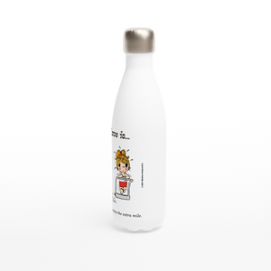 LOVE IS... GOING THE EXTRA MILE REUSABLE STAINLESS STEEL WATER BOTTLE