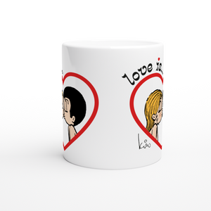 LOVE IS... ...A KISS MUG