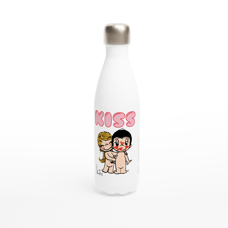 KISS REUSABLE STAINLESS STEEL WATER BOTTLE