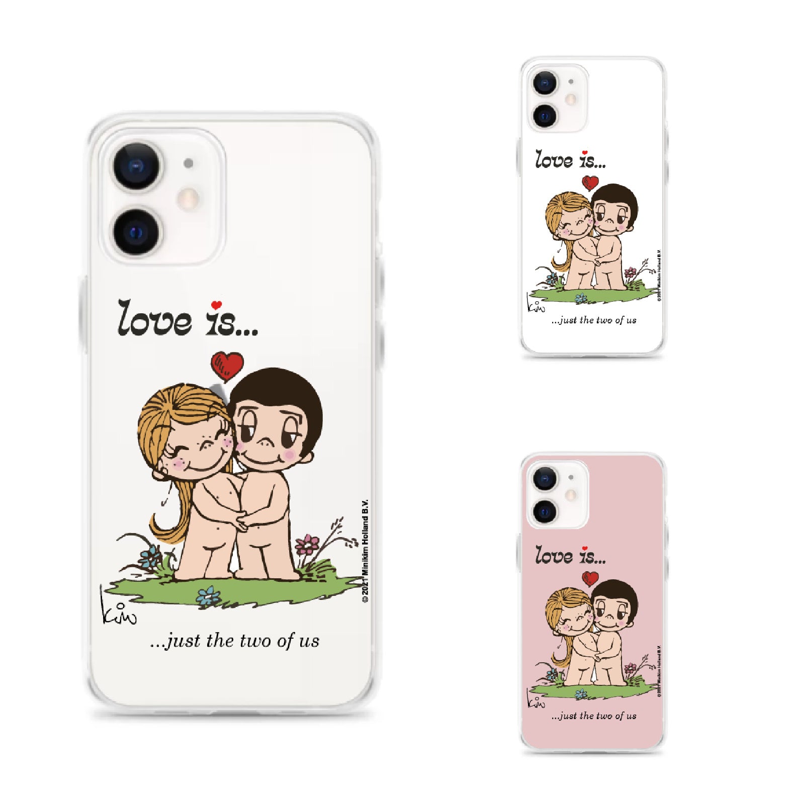 LOVE IS... JUST THE TWO OF US PHONE CASE