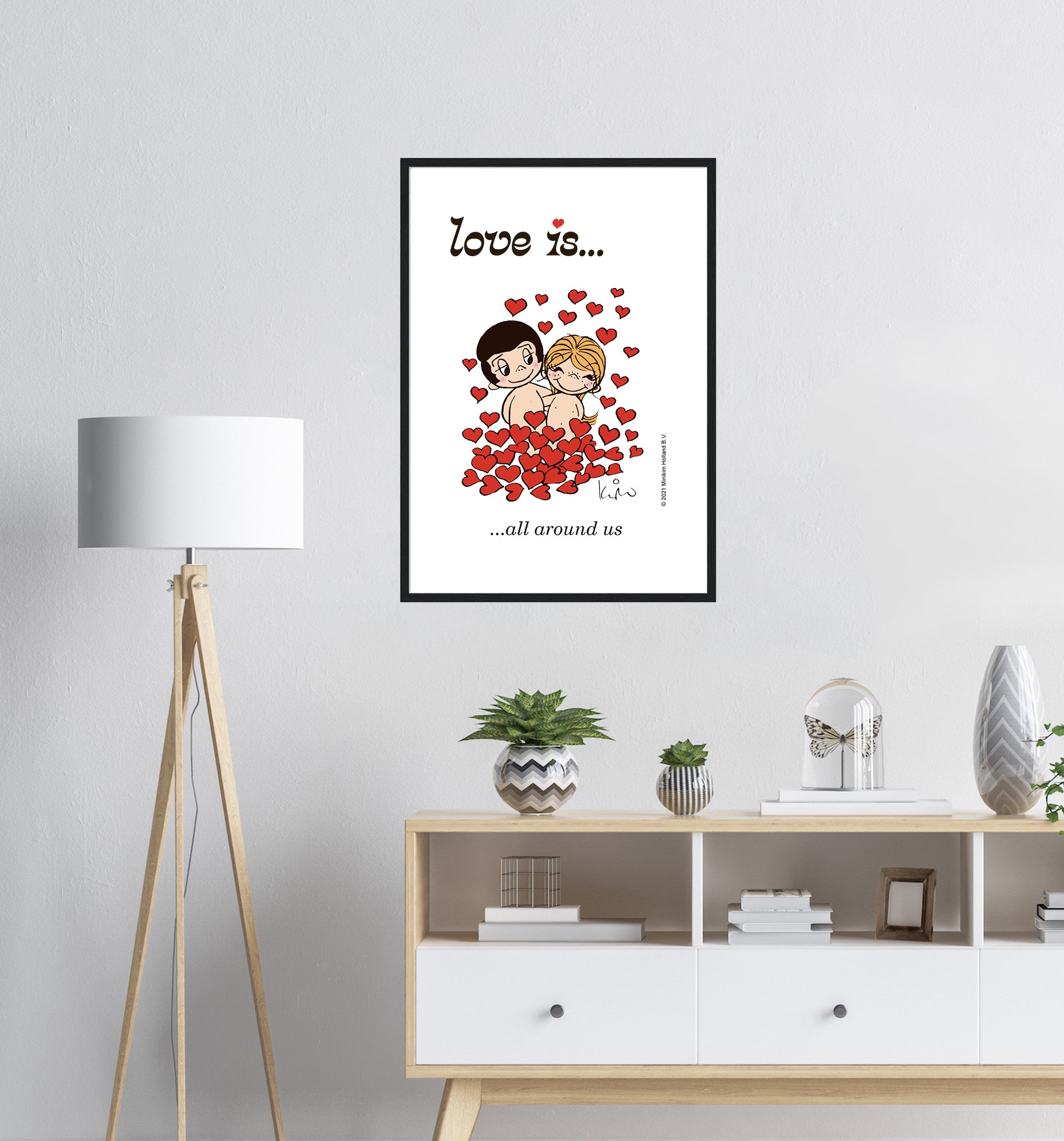 LOVE IS... ALL AROUND US ART PRINT