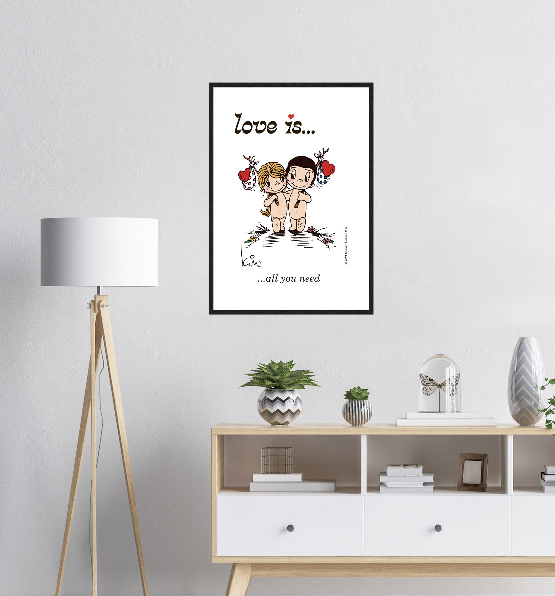 LOVE IS... ALL YOU NEED ART PRINT