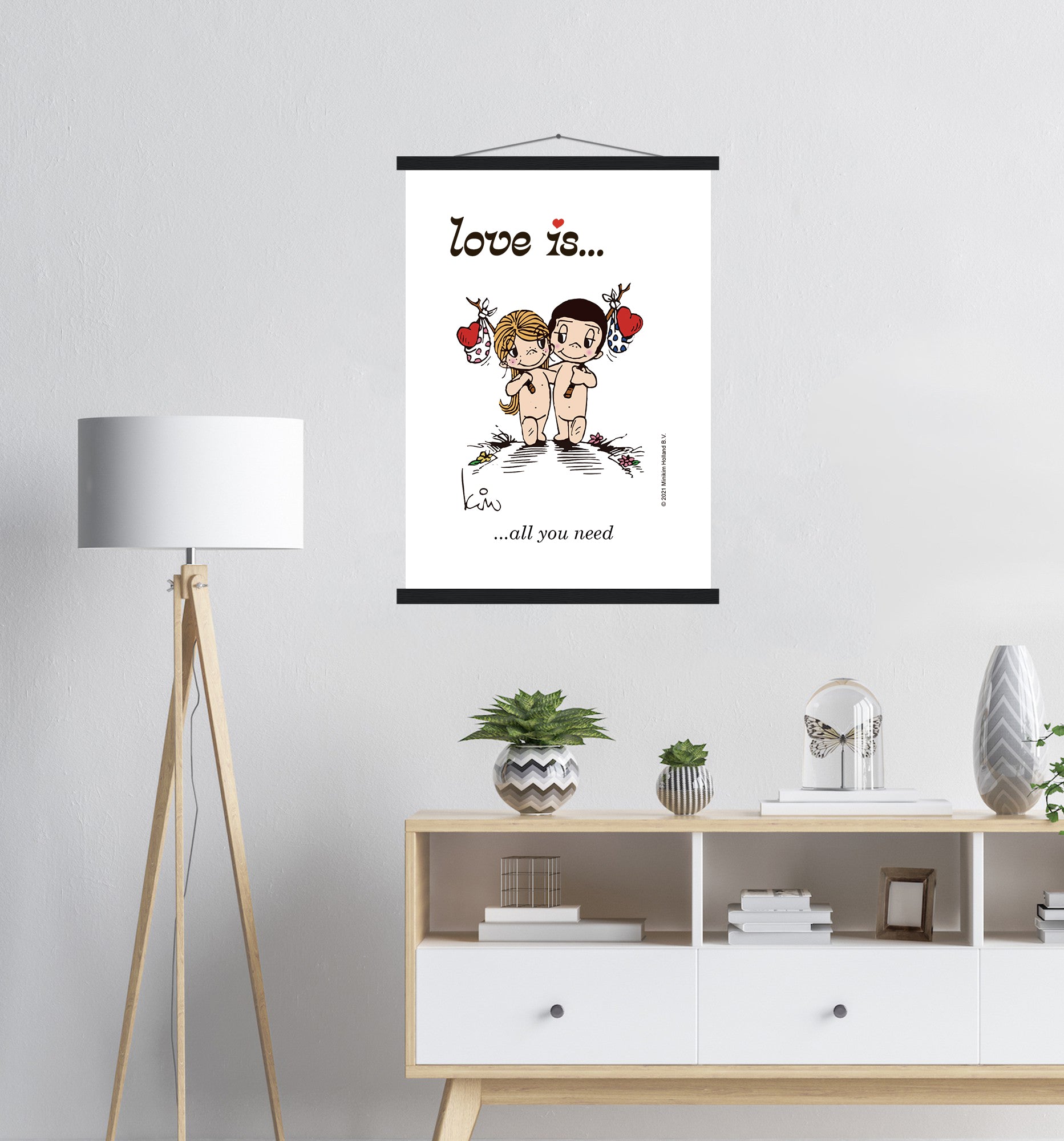 LOVE IS... ALL YOU NEED ART PRINT