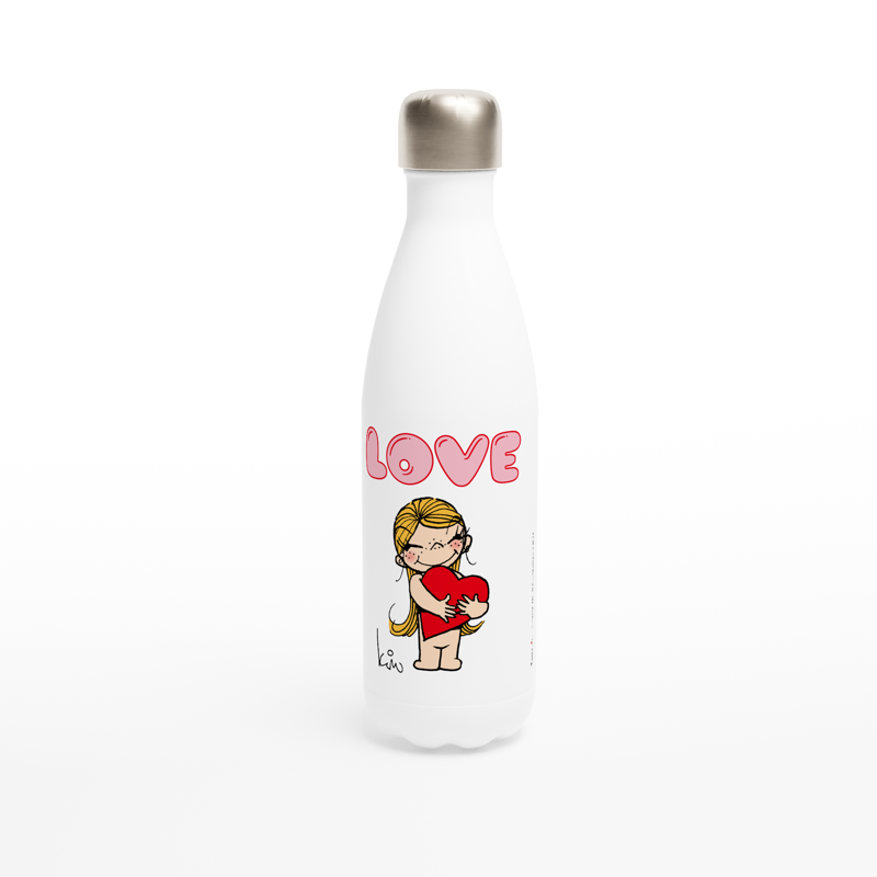 WARM AND CUDDLY REUSABLE STAINLESS STEEL WATER BOTTLE