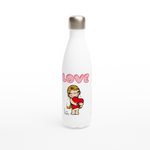 Load image into Gallery viewer, WARM AND CUDDLY REUSABLE STAINLESS STEEL WATER BOTTLE
