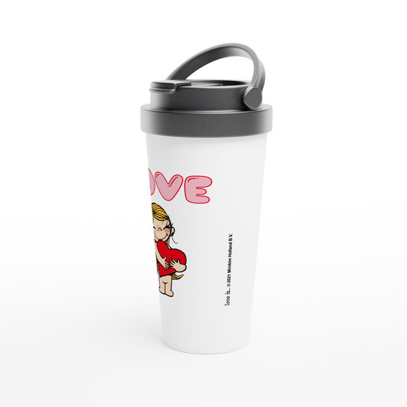 WARM AND CUDDLY STAINLESS STEEL TRAVEL MUG