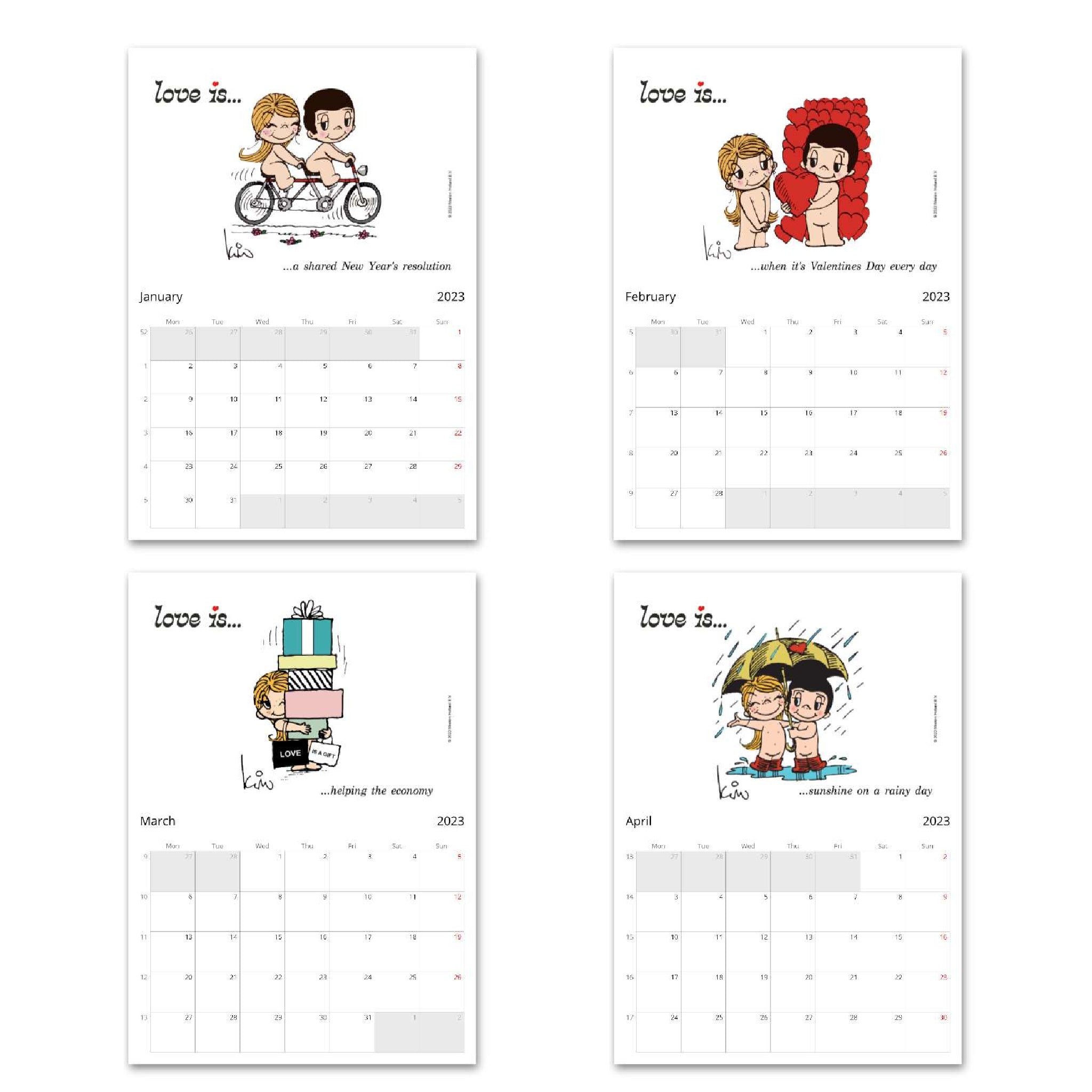 PERSONALIZED 2023 WALL CALENDAR