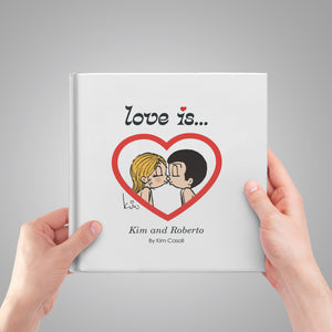 Personalised Our Story of Love Couples Book, Mini Keepsake Valentine's Day  Book, Story of Love Book for Couples, Love Story, Wedding Book 