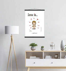 LOVE IS... SELF CARE ART PRINT