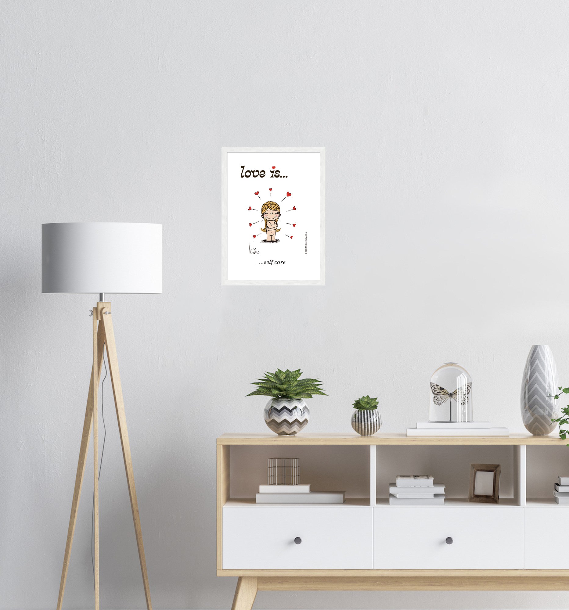 LOVE IS... SELF CARE ART PRINT