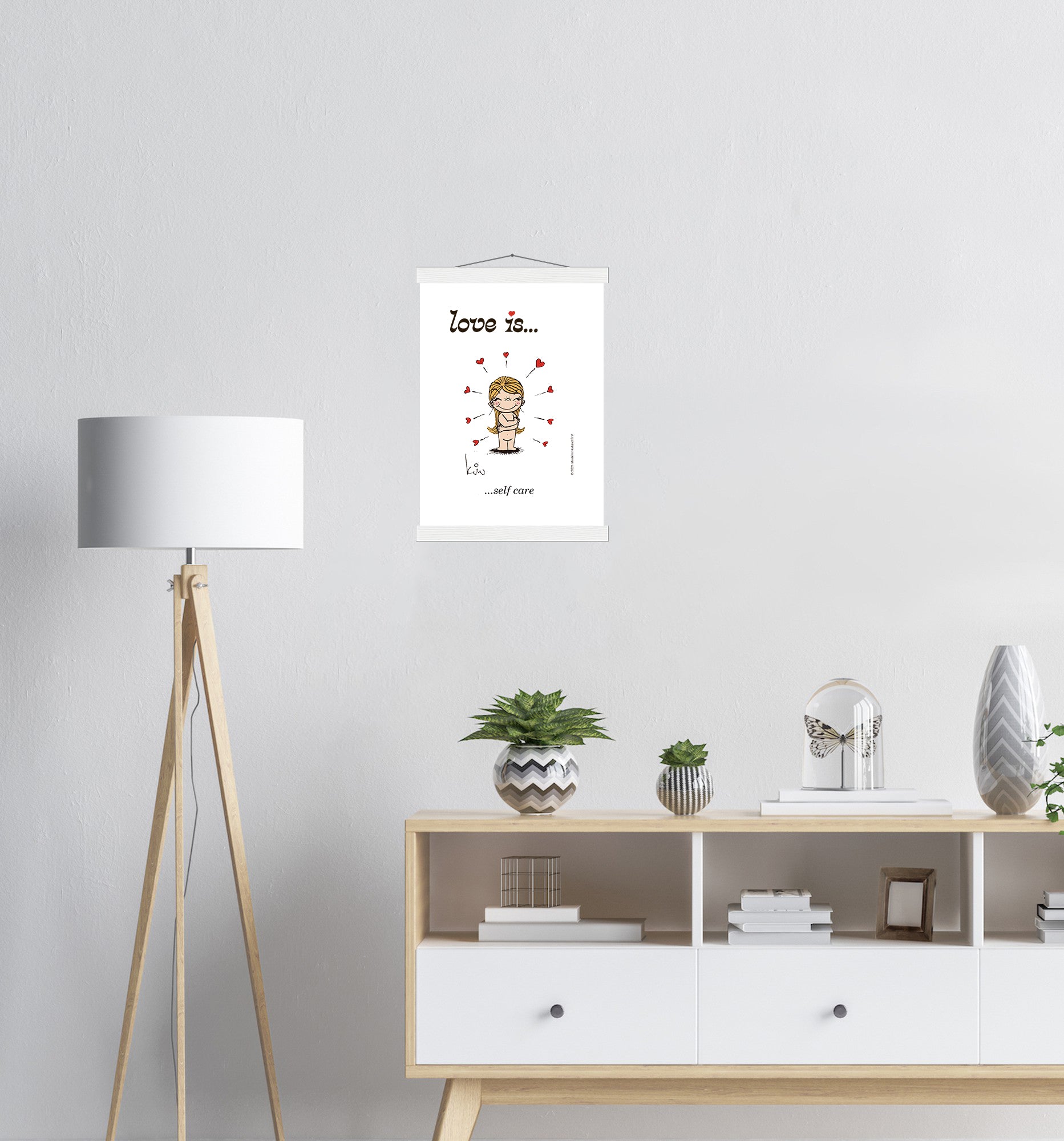 LOVE IS... SELF CARE ART PRINT