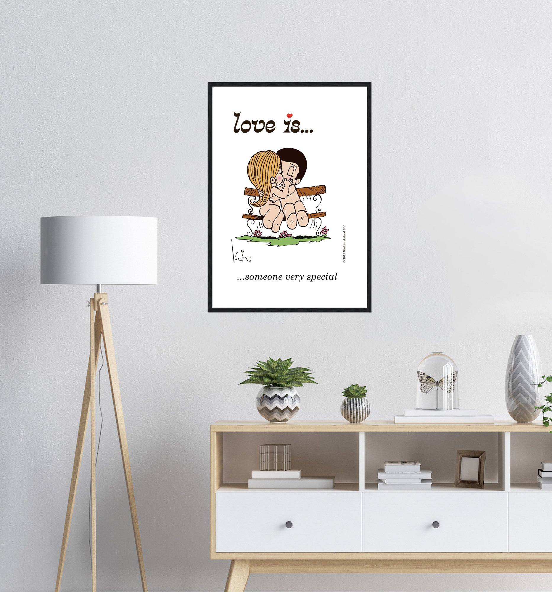 LOVE IS... SOMEONE VERY SPECIAL ART PRINT