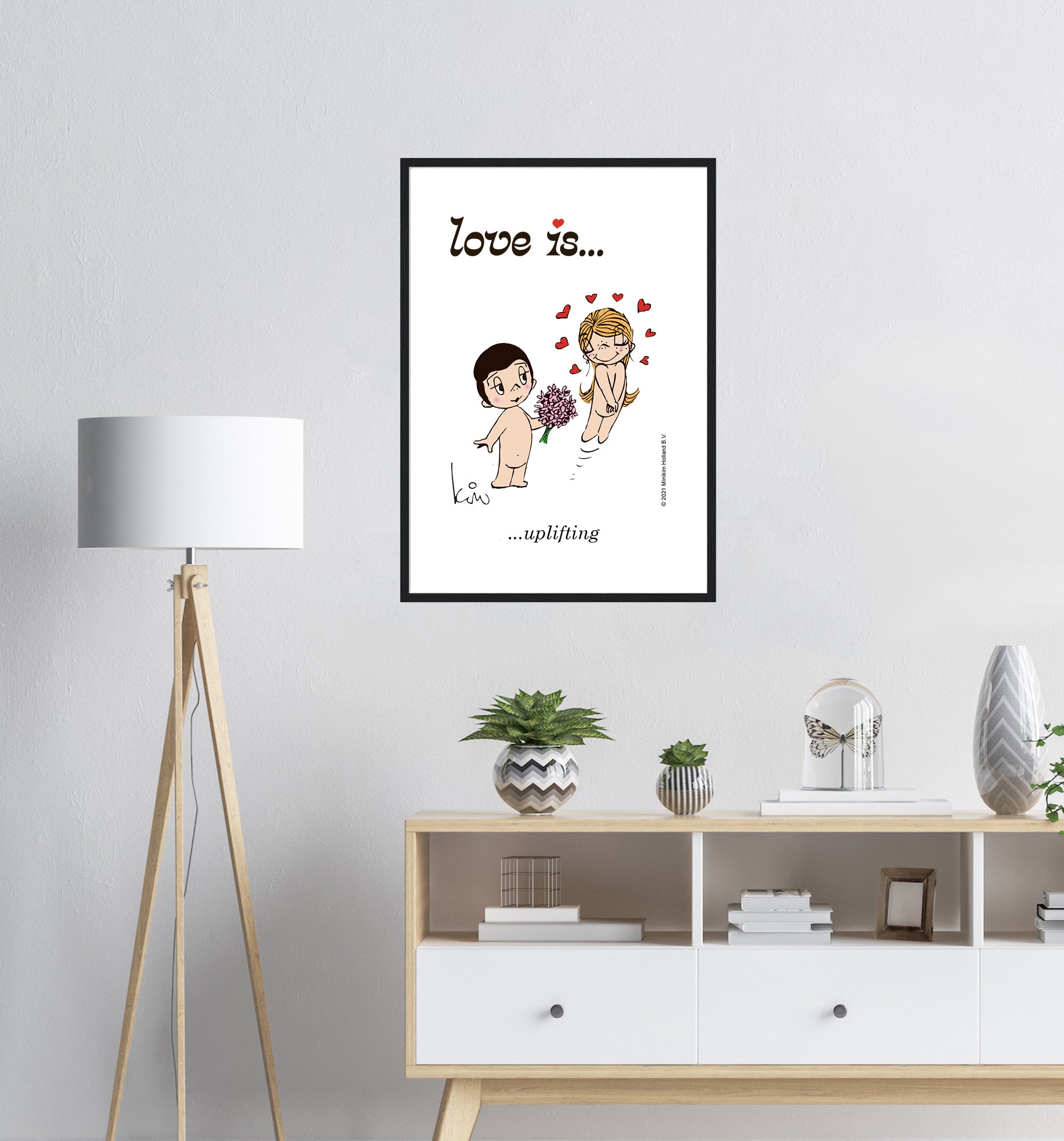 LOVE IS... UPLIFTING ART PRINT