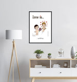 Load image into Gallery viewer, LOVE IS... UPLIFTING ART PRINT
