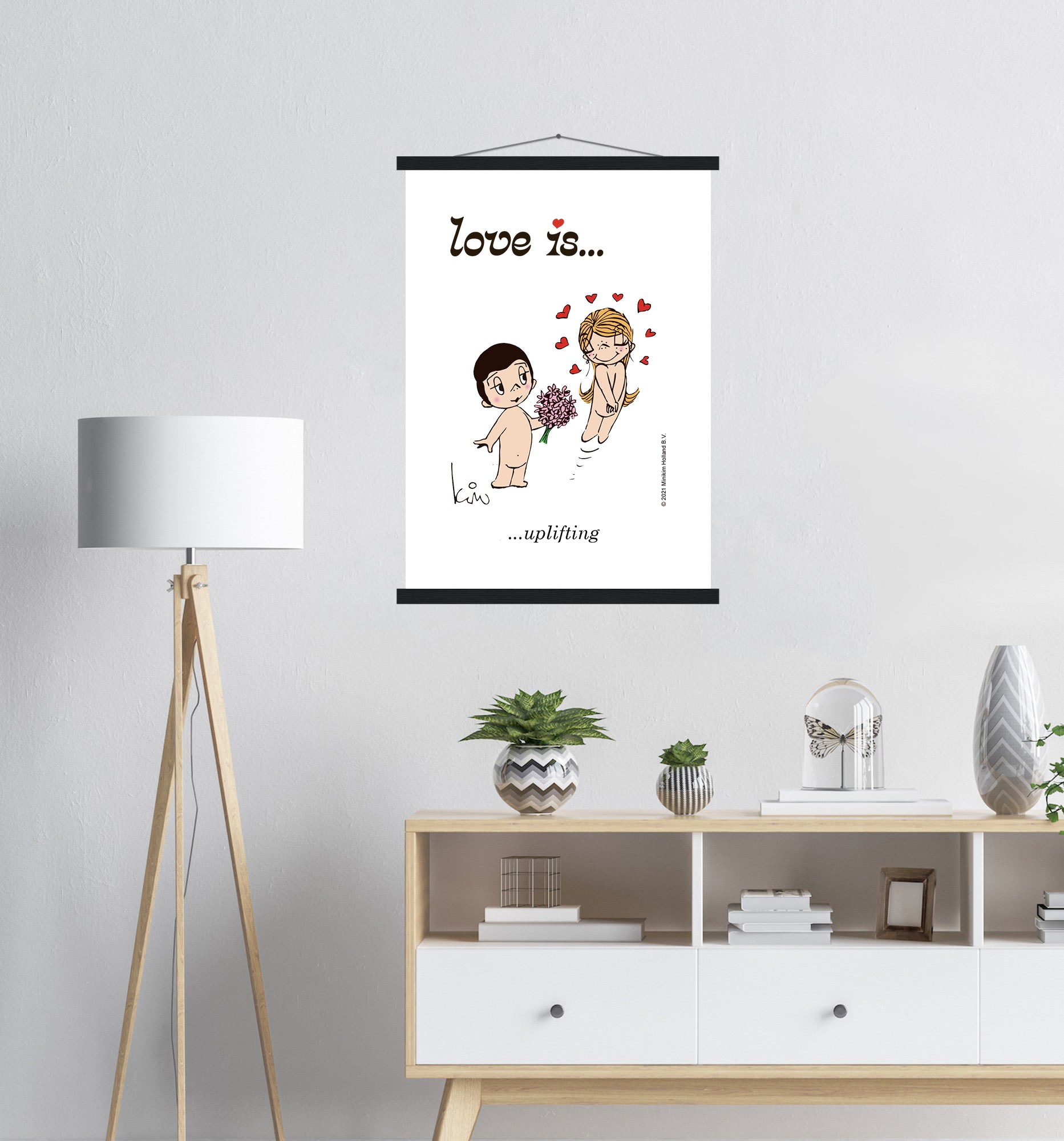 LOVE IS... UPLIFTING ART PRINT