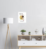 Load image into Gallery viewer, LOVE IS... WANTING TO GIVE HER THE MOON AND STARS ART PRINT
